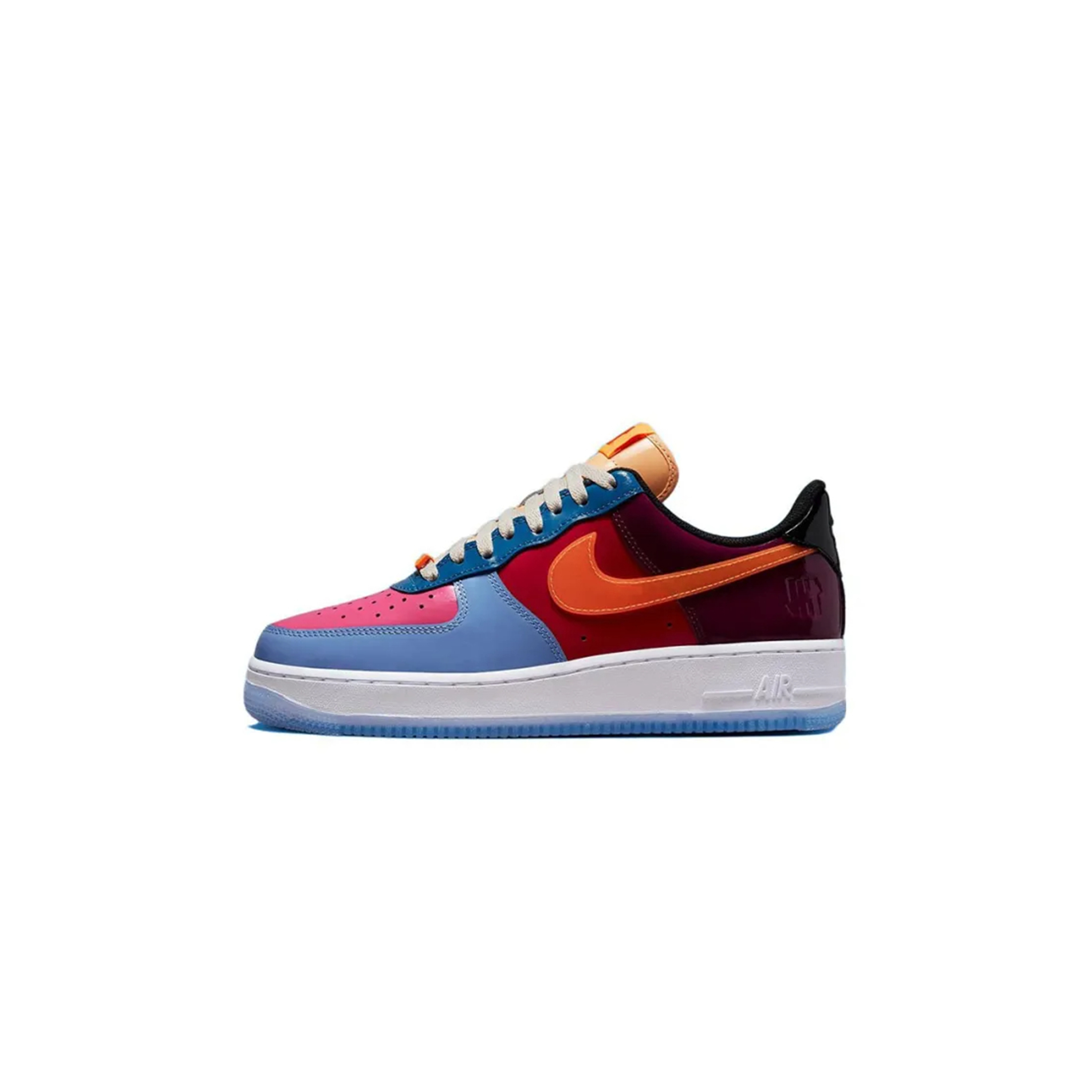 NIKE AIR FORCE 1 LOW SPUNDEFEATED MULTI-PATENT TOTAL ORANGE DV5255-400